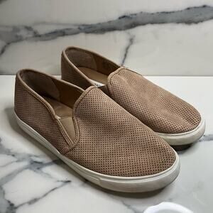 Steve Madden | Women's Brown Perforated Slip-On Skate Shoe Zarayy Loafer Sz 8